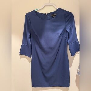 Banana Republic Midnight Blue Ponte Sheath Dress